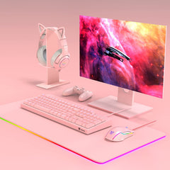 Pink Cat Ears Gaming Headset