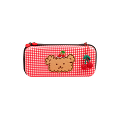 Bear Red Gingham Pouch - Switch