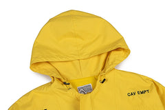 CAVEMPT embroidered LOGO solid color hooded jacket