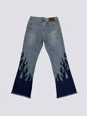 GALLERY DEPT Patchwork Flame Pants
