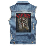 Spring Guns N 'Roses punk dark rocking sleeveless denim vest, vest, vest, denim shirt (3)