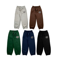 ADWYSD Sun Wrap Printed Fleece Loose Fit Casual Pants