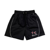 Thug Club Star and Moon Embroidered Casual Shorts