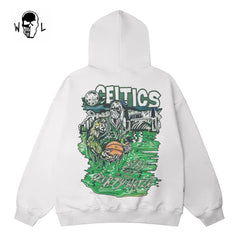 Warren Lotas Boston Celtics "Dirty Water" Hoodie - White