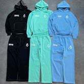 6pm Embroidered Alphabet Hoodie Set