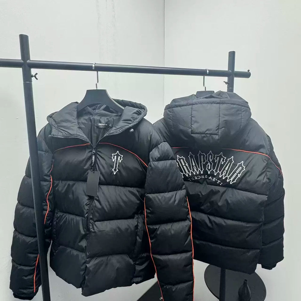 Trapstar three-dimensional embroidery cotton-padded jacket