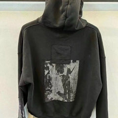 ERD melancholy rich second generation patch print coat