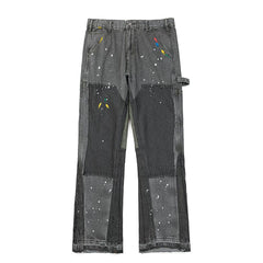 GALLERY DEPT Washed and distressed jeans
