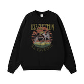 Led Zeppelin齐伯林飞艇摇滚乐队pink floyd涅槃男女连帽圆领卫衣 (1)