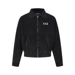 ERD heavy embroidery retro loose casual coat
