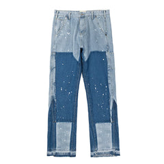 GALLERY DEPT Washed and distressed jeans