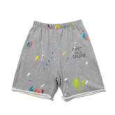 Gallery Dept Splatter Painting Denim Shorts
