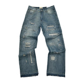 Gallery Dept washed distressed jeans
