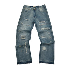 Gallery Dept washed distressed jeans