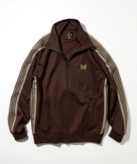 NEEDLES butterfly embroidered LOGO zip jacket