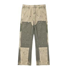 GALLERY DEPT Washed and distressed jeans