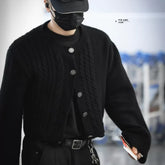 ERD Twisted knit sweater coat