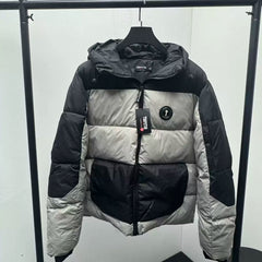 Trapstar heavy industry embroidery logo cotton-padded jacket