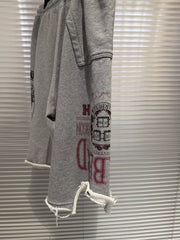Protocol Index Casual Patchwork Letter Print Shorts