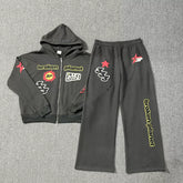 Broken Planet zip sweater suit