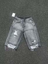 Thug Club ripped mid-thigh loose jeans