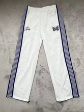NEEDLES Butterfly Embroidery LOGO Striped Long Pants