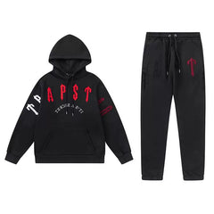 Trapstar Towel Embroidered Letter Hooded Casual Set