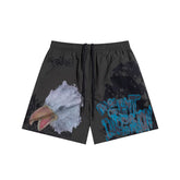 Travis Scott x "Cactus Jack" Bald Eagle Graphic Shorts