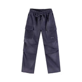 Hide in Hills Washed and Distressed Denim Joggers