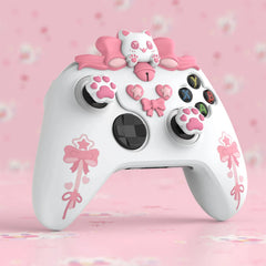 PlayVital Kawaii Cat Xbox Controller Cover