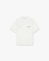 247 Future Terrains Oversized T-Shirt - Flat White