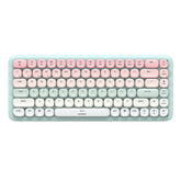 Pastel Pink & Green Wireless Keyboard
