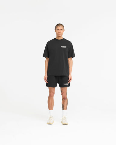 247 Gymnasium Jersey Shorts - Off Black