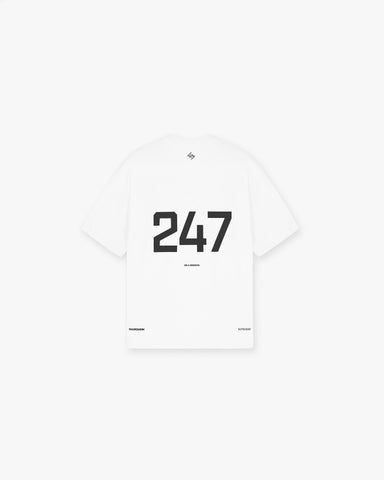 Team 247 Oversized T-Shirt x Marchon - Flat White