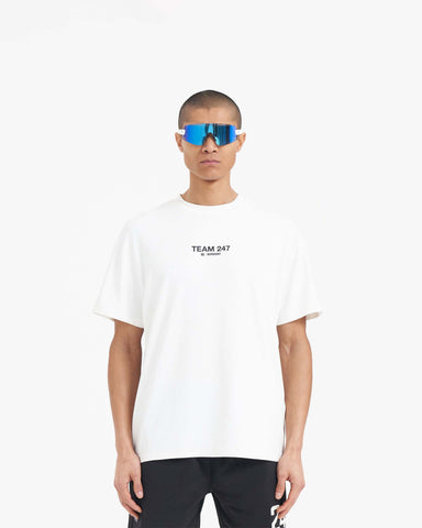 Team 247 Oversized T-Shirt x Marchon - Flat White