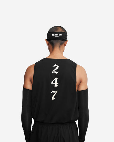 Vintage 247 Run Vest - Black Papyrus