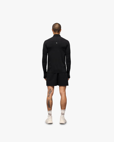 247 Run Quarter Zip - Jet Black