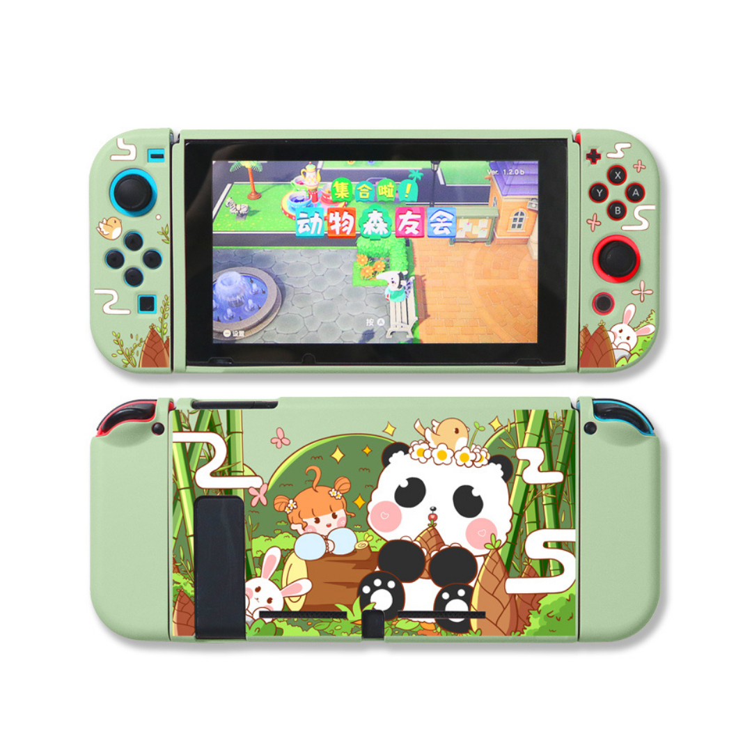 Green Panda Bamboo Case