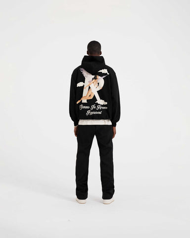 Storms In Heaven Hoodie - Black