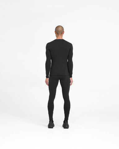 247 Ribbed Legging - Black
