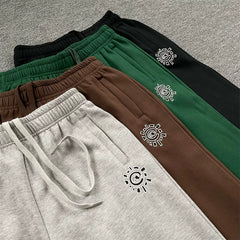 ADWYSD Retro Couple Loose Straight Leg Pants