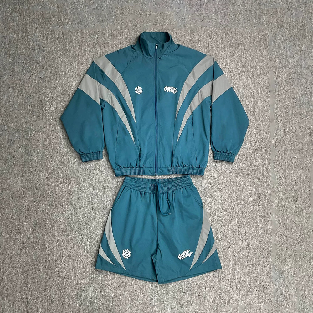 Broken planet American-style functional reflective sports suit