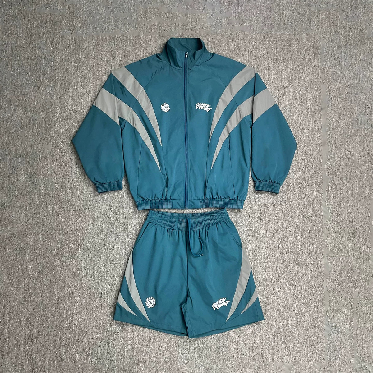 Broken planet American-style functional reflective sports suit