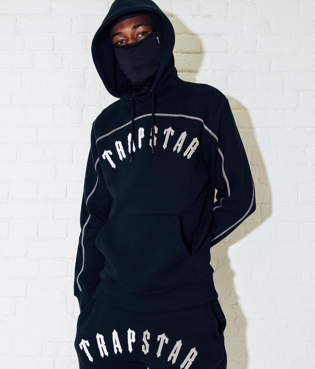 Trapstar Towel Embroidered Letters Sports Casual Set