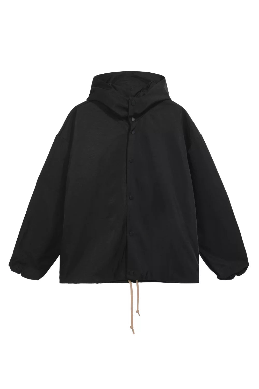 FOG polyline ESSENTIALS hooded cloth embroidered coat