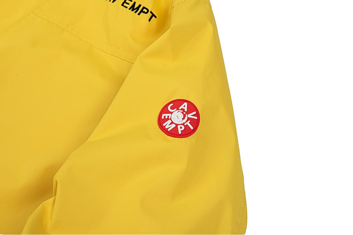 CAVEMPT embroidered LOGO solid color hooded jacket