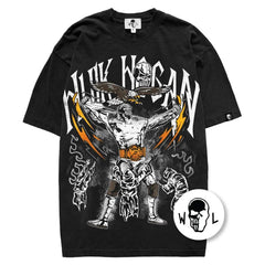 Warren Lotas Hulk Hogan Wrestling T-Shirt - Black