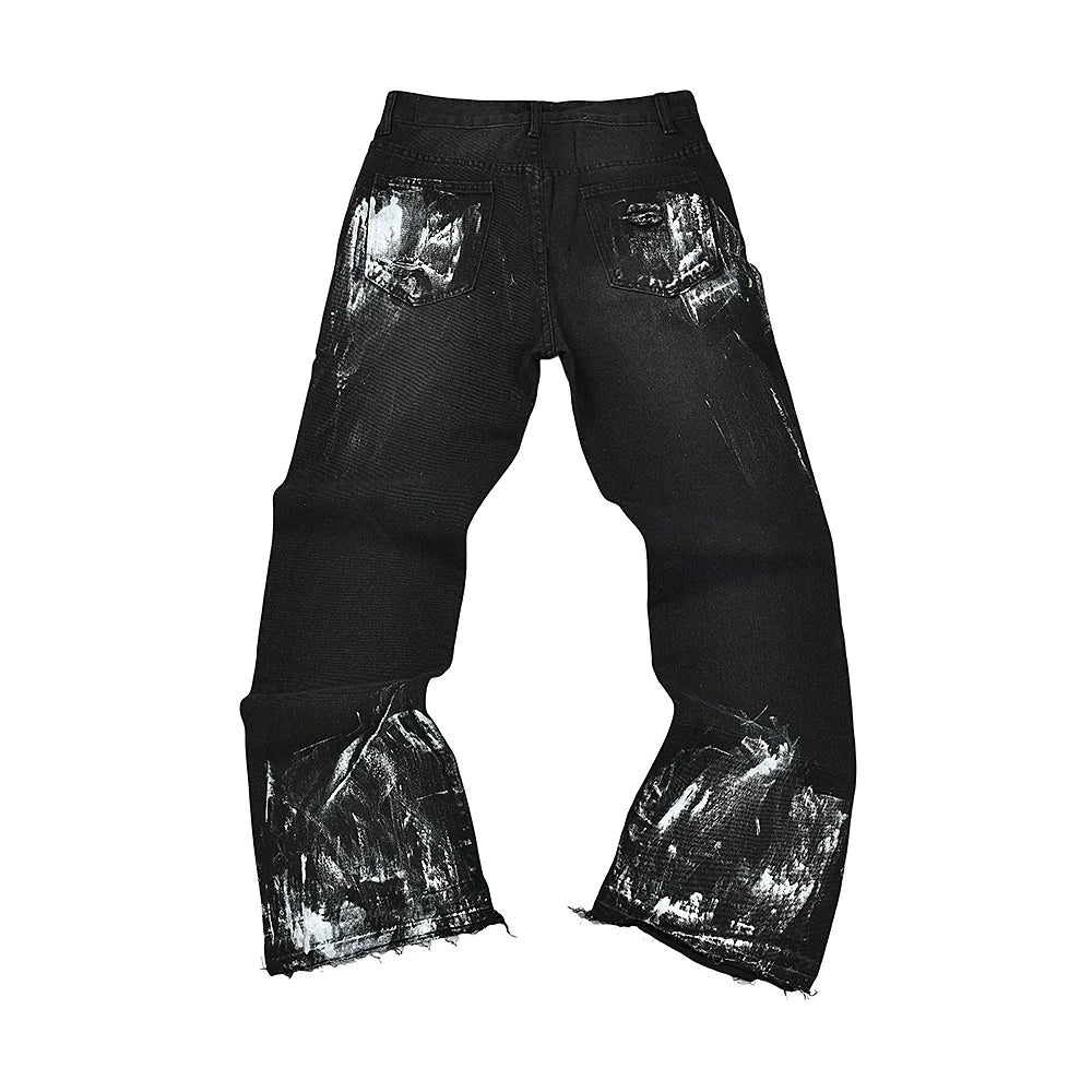 Gallery Dept American Retro Splatter Painting Denim Jeans