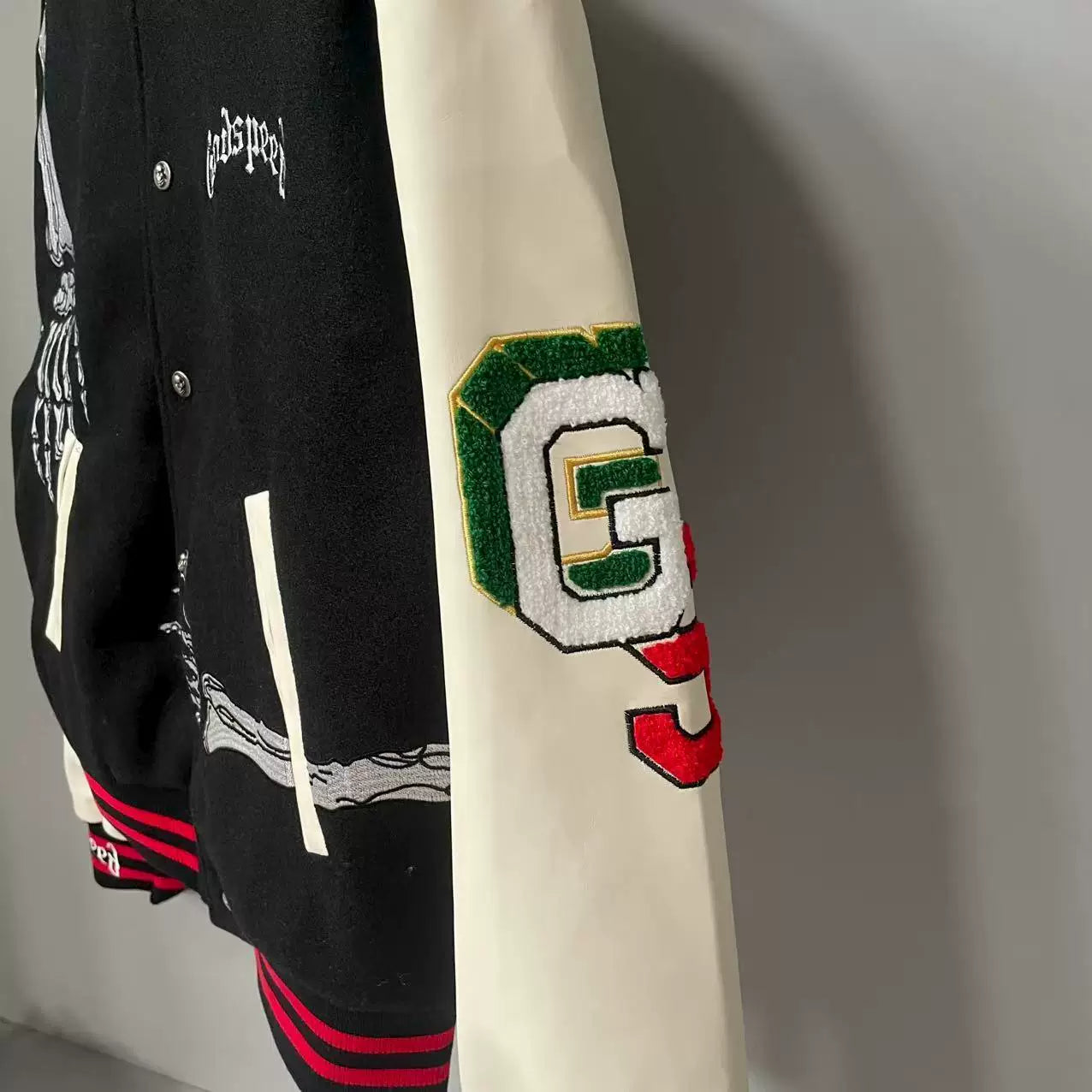 GODSPEED Heavy Embroidered Skull Thick Jacket