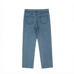 revenge Embroidered logo Straight-Leg Jeans